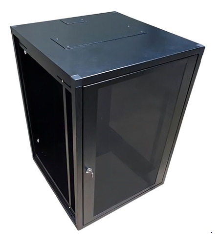 Mini Rack 16u P/ Servidor 19'' Cftv Parede Preto Data Center