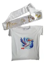 Comprar Baby Shower Pack Remera + Banda Futura Mamá