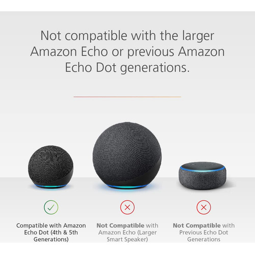 Base De Batería Para Amazon Echo Dot De Cuarta Y Quinta Gene