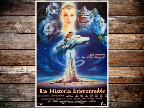 Poster La Historia Interminable Sin Fin 47x32cm 200grms