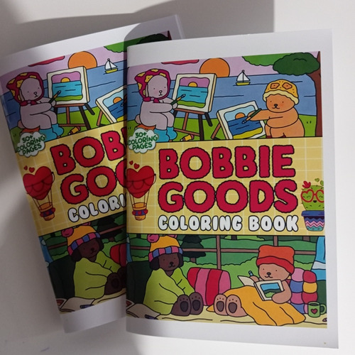 Kit Imprimible Librito Para Colorear Boobie Goods