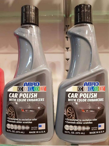 Cera Color Gris Para Auto Marca Abro