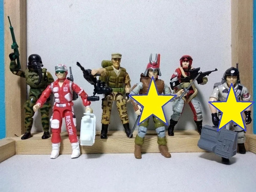 Gi Joe Gijoes G.i. Joe Cobras Vintage Variados Soldados