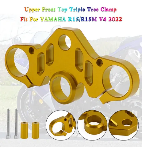 Abrazadera Cnc Triple En Forma De Árbol Para Yamaha R15 V4 2