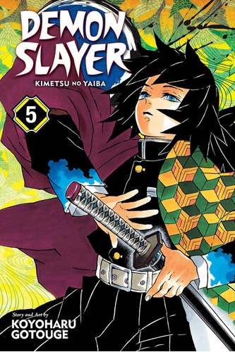  Livro: Demon Slayer: Kimetsu No Yaiba, Vol. 5 (5)