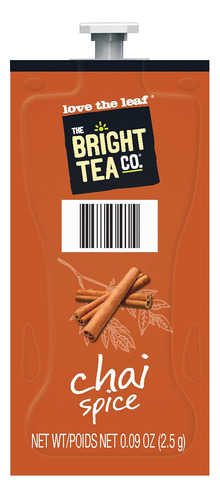 Flavia Bright Tea Co., Chai Spice, 1 Riel De 20 Paquetes Fre