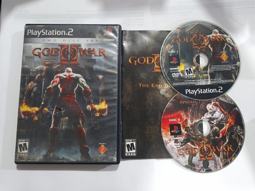 God Of War Ii Completo Play Station 2,excelente Titulo