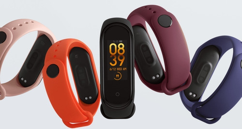 Funda negra para Xiaomi Mi Smart Mi Smart Band 4 Band 4 0.92, correa negra
