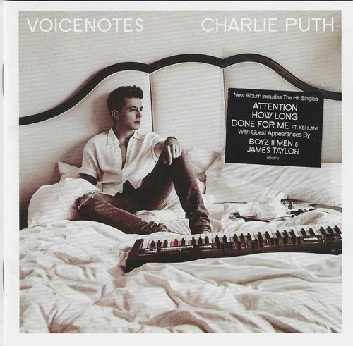 Charlie Puth - Voicenotes Cd Nuevo