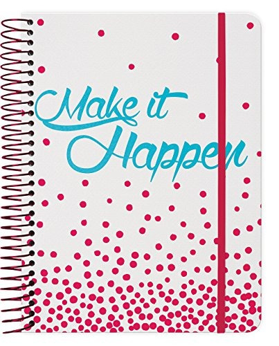 Make It Happen 2018 Weekly Note Planner Spiral Bound