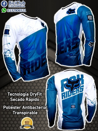 Jersey Fox Ciclismo Mtb-enduro-downhill-bicicross-motocross-