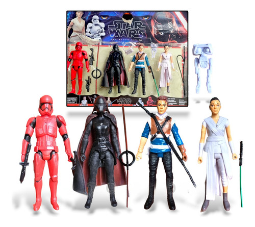 Muñecos Star Wars. Muñeco Kylo Ren. Muñeca Rey Skiwalker Y +