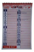 Comprar Calendario 2025 Almanaque Mensual Oficio Vertical 34x22,5 