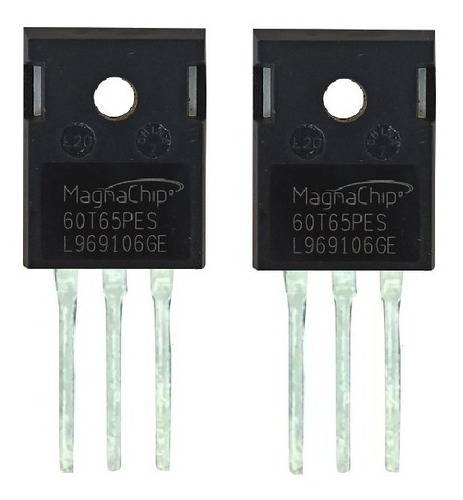 Imagem 1 de 1 de Transistor 60t65pes Pes 60t65 Igbt Magnachip - 2 Unidades