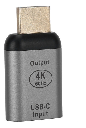 Adaptador Tipo C Hembra A Hdmi Macho 4k 3d 60hz