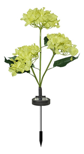 Lámpara U 7010 Con 3 Cabezales Con Forma De Hortensia Simula