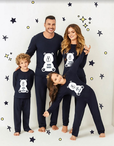 Pijama De Navidad Para Toda La Familia 
