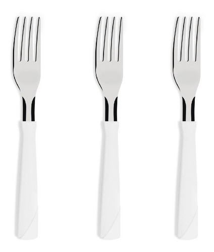 Tenedor Blanco New Kolor Blíster X3 - Bazar Colucci