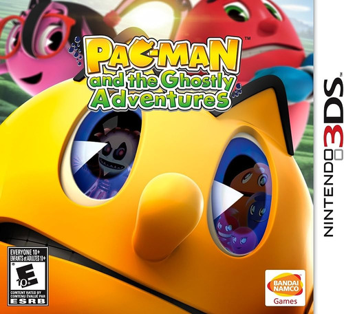 Nintendo 3ds Pac-man And The Ghostly Adventures Nuevo !!!