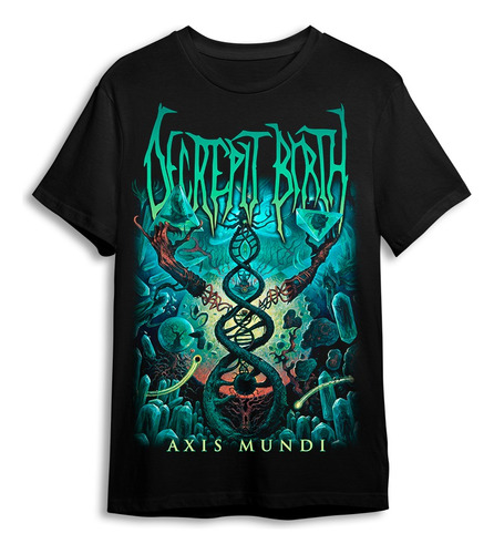 Polera Decrepit Birth - Axis Mundi - Holy Shirt