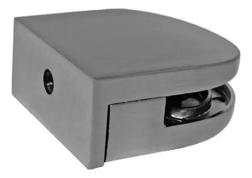 Conector Grapa Para Barandal Para Cristal Jackson Cgpdais Color Plateado