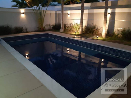 Imagem 16 de 30 de Sobrado Com 4 Dormitórios À Venda, 395 M² Por R$ 2.200.000 - Alphaville Nova Esplanada I - Votorantim/sp, Próximo Ao Shopping Iguatemi. - So0173