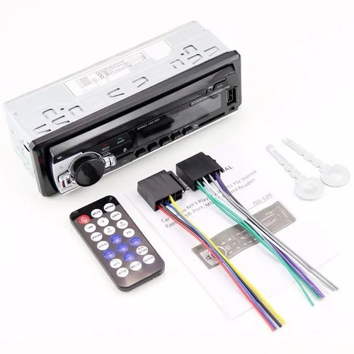 Reproductor Para Carro 1 Din Bt - Usb - Micro Sd - Aux