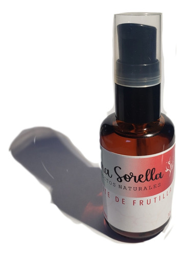 Aceite De Frutilla,  Natural, Gotario 30 Ml, Cara Sorella.