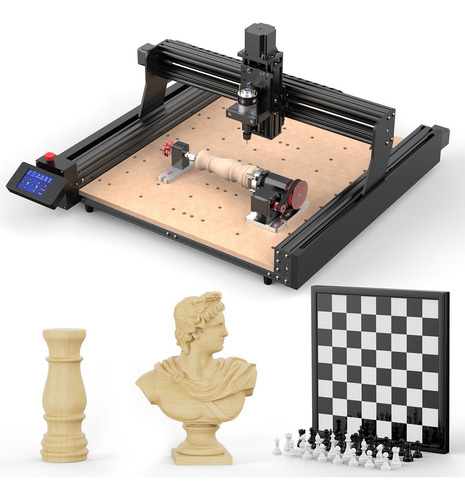 Máquina De Cortadora De Grabado Twotrees Ttc 450 Cnc+rodillo