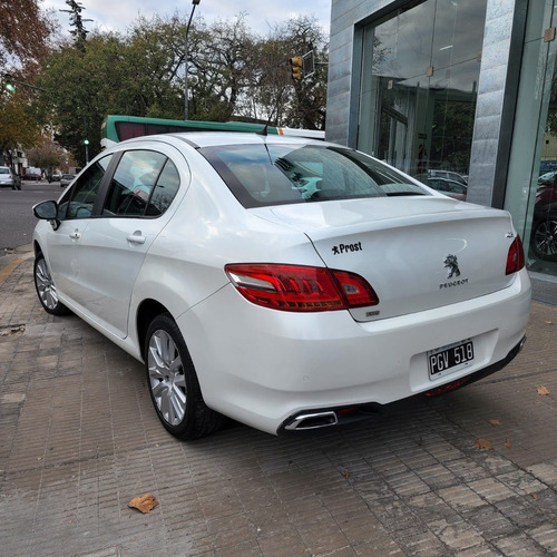 Imagen 15 de 15 de Peugeot 408 Allure Plus Thp Blanco Año 2015 Prost Rosario