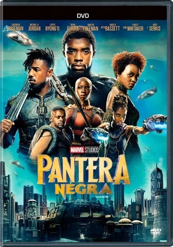 Dvd Pantera Negra - Chadwick Boseman - Marvel Lacrado
