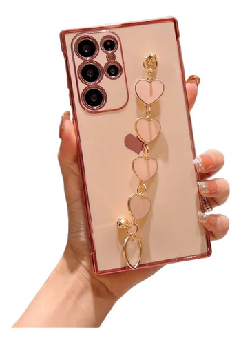 For Samsung Galaxy S23-s21 Corazón De Silicona