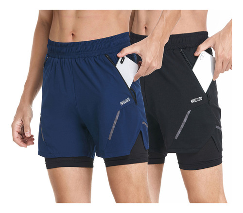 Pantalones Cortos De Entrenamiento Con Bolsillo Con Cremalle