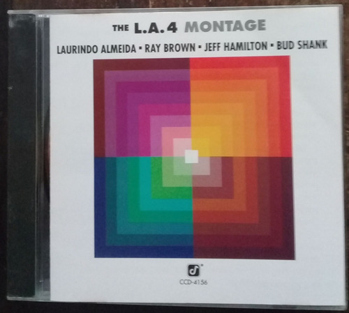 Cd (nm) L.a. 4 Montage 1a Ed Us Concord Jazz Ccd-4156 Raro