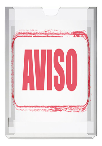 Quadro De Aviso A5 Dello 210x150x5mm Cod0535 Kit 3