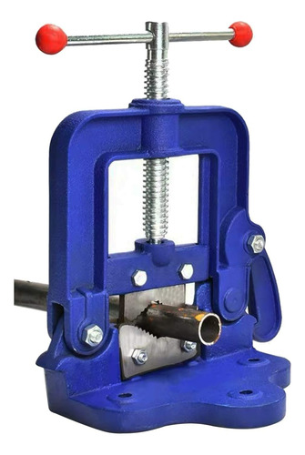 Bench Pipe Vice Yoke Hinged Clamp On Type Threader Pipe Plum