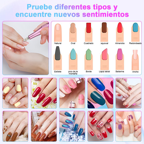 ' Broca Polidora De Unhas De Esmeril Profissional 35000 Rpm