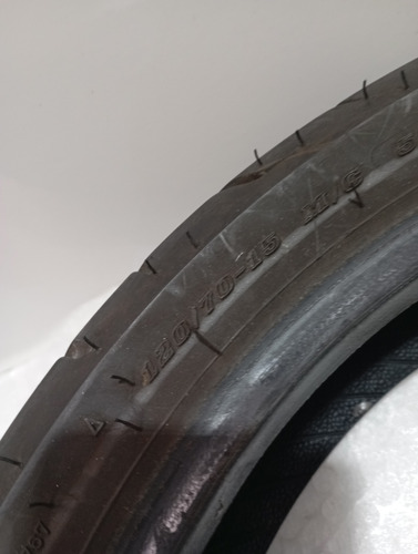 Pneu Dunlop Usado 120/70-15 14791 (Usado)