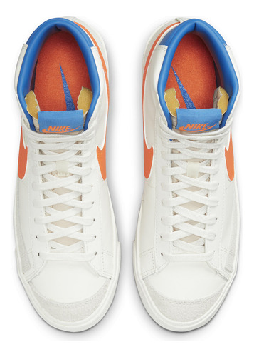 Zapatillas Nike Blazer Mid 77 Sail Total Dq4692_100