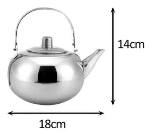 Tetera Jarra Con Infusor Té O Café 750ml Taza
