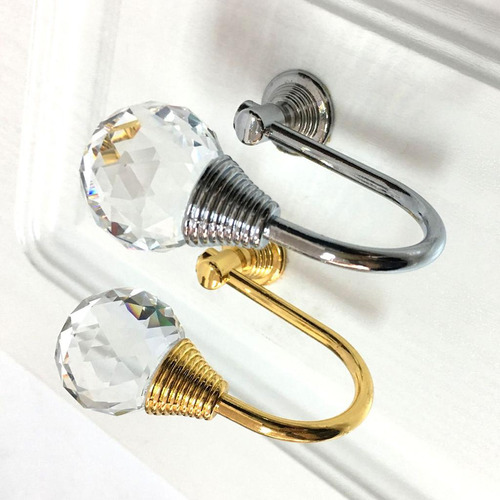 Cabide Branco Cristal Branco Cristal