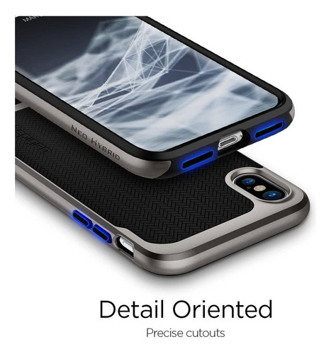 Case Protector Spigen Neo Hybrid Para iPhone X