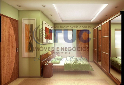 Imagem 2 de 6 de Apto Triplex C/03 Dorms ,1 Suíte Churrasqueira Privativa Campestre-s.a - 9050
