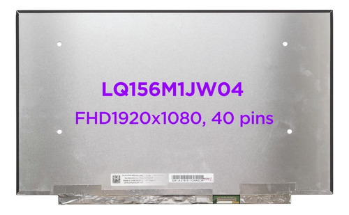 Pantalla Led Lcd Lq156m1jw03 Lq156m1jw04 15.6 Fhd 240hz