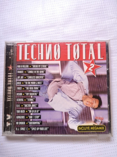 Techno Total 2 Álbum Doble Discos Compactos 