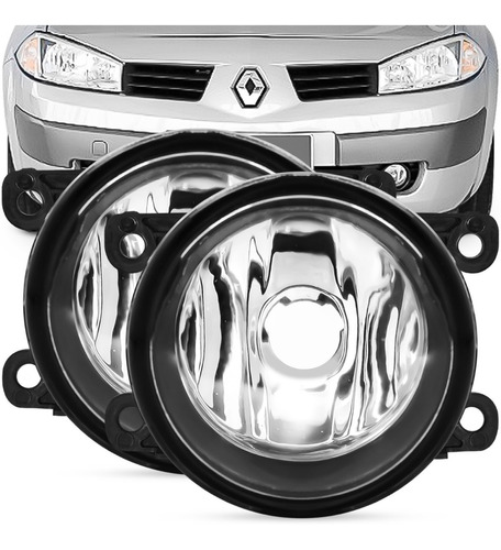 Par Farol Milha Megane 2006 2007 2008 2009 Auxiliar Neblina