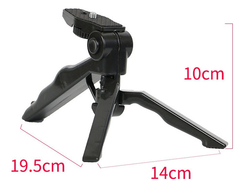 Mini Tripode Plegable Con Soporte Para Celular