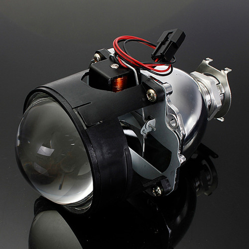L Mini 2.5 Pulgadas Bi-xenón Proyector Lente De La Mano