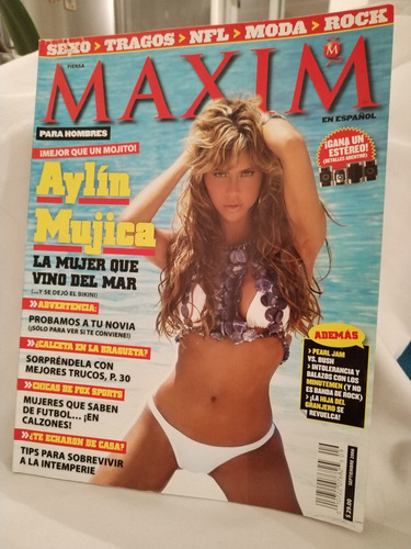 Revista Maxim Aylín Mujica