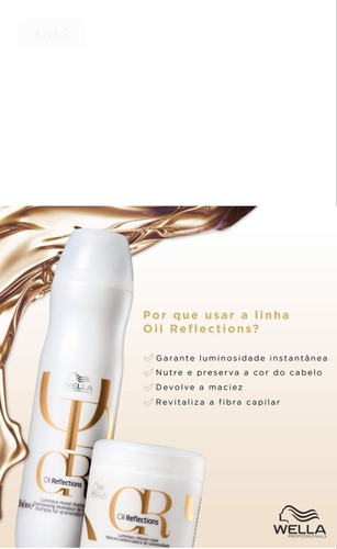 Wella Kit Sh+masc Fusion Sh+masc Enrich Sh+masc Oil Reflec